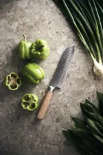 VINGA Hattasan Damaskas tērauda Santoku nazis - Image 6