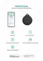 Findpop Dual RCS priekšmetu meklētājs no pārstrādātas plastmasas, IPX5 - Image 8