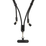 LoopAmp RCS RPET regulējama, 160 cm tālruņa nēsāšanas aukla ar 60W kabeli - Image 6
