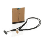 LoopAmp RCS RPET regulējama, 160 cm tālruņa nēsāšanas aukla ar 60W kabeli - Image 2