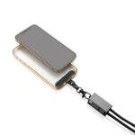 Terra RCS PET tālruņa nēsāšanas aukla ar 60W divkāršās uzlādes kabeli - Image 5