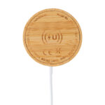 10W bambusa magnētiskais bezvadu lādētājs - Image 6
