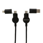 Oakland RCS 45W ātrās uzlādes kabelis no pārstrādātas plastmasas, 6 vienā - Image 6