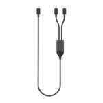 Terra 100W RCS kabelis ar divām USB-C izejām