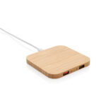 Bambusa 5W bezvadu lādētājs ar USB