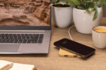 Bambusa 10W bezvadu lādētājs ar USB - Image 4