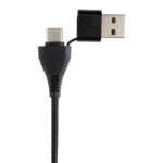 Link RCS USB centrmezgls ar divām ieejām no pārstrādātas plastmasas un bambusa - Image 2