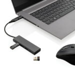 Terra RCS centrmezgls ar 3 USB pieslēgvietām no pārstrādāta alumīnija - Image 2