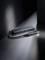 Terra RCS centrmezgls ar 3 USB pieslēgvietām no pārstrādāta alumīnija - Image 5