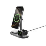 Quantum RCS īpaši ātrās uzlādes 25W magnētiskais galda bezvadu lādētājs - Image 3