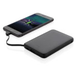 Kabatas ārējais akumulators, 5000 mAh, ar iebūvētiem kabeļiem - Image 3