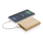 Bambusa ārējais akumulators, 5000 mAh - Image 2