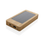 Sunwick bambusa ārējais akumulators ar saules uzlādi, 10 000 mAh