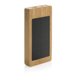 Sunwick bambusa ārējais akumulators ar saules uzlādi, 10 000 mAh - Image 3