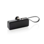 Powerlink RCS ārējais akumulators no pārstrādātas plastmasas, 3000 mAh, ar USB-C savienotāju