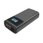 Quantum RCS īpaši ātrās uzlādes ārējais akumulators ar ekrānu, PD45W, 10 000 mAh