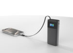 Quantum RCS īpaši ātrās uzlādes ārējais akumulators ar ekrānu, PD45W, 10 000 mAh - Image 7