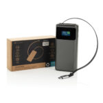 Quantum RCS īpaši ātrās uzlādes ārējais akumulators ar ekrānu, PD45W, 10 000 mAh - Image 3
