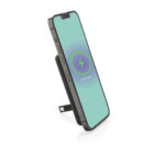 Zen RCS magnētiskais ārējais akumulators no pārstrādātas plastmasas un bambusa, 5000 mAh, 5W - Image 3