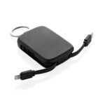 Nexo RCS atslēgu piekariņa ārējais akumulators, 2000 mAh, ar iebūvētiem kabeļiem - Image 3