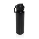Via RCS fiksējama sporta pudele, no pārstrādāta tērauda, 600 ml