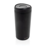 Avira Alix RCS līdzņemamā krūze ar klikšķa aizslēgu, no pārstrādāta tērauda, 400 ml