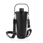 Avira Ayala RCS fiksējama, pār plecu nēsājama līdzņemamā krūze ar 'duosip' vāciņu, no pārstrādāta tērauda, 600 ml - Image 4