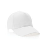 Impact 5 paneļu cepure no pārstrādātas kokvilnas ar AWARE™ izsekojamību, 280 g/m² - Image 8