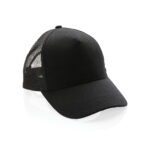 Impact AWARE™ sukāta 5 paneļu trucker tipa cepure no pārstrādātas kokvilnas, 190 g/m²