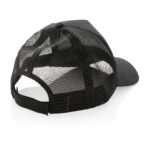 Impact AWARE™ sukāta 5 paneļu trucker tipa cepure no pārstrādātas kokvilnas, 190 g/m² - Image 3
