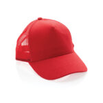 Impact AWARE™ sukāta 5 paneļu trucker tipa cepure no pārstrādātas kokvilnas, 190 g/m² - Image 9