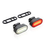 Lumino RCS USB uzlādējams velosipēda lukturu komplekts, no pārstrādātas plastmasas - Image 2