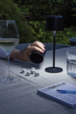 Zenic RCS USB uzlādējama galda lampa, no pārstrādātas plastmasas - Image 9