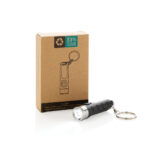 Globix RCS USB uzlādējams atslēgu piekariņa lukturītis, no pārstrādātas plastmasas - Image 5