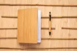 A5 bambusa piezīmju grāmatiņas un pildspalvas komplekts - Image 7