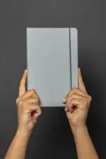 GRS A5 piezīmju grāmatiņa cietajos vākos, no pārstrādātas ādas - Image 6