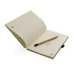 Bambusa piezīmju grāmatiņas un ilglietojama zīmuļa komplekts - Image 3
