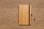 Bambusa piezīmju grāmatiņas un ilglietojama zīmuļa komplekts - Image 6