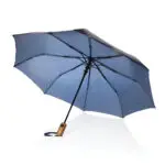 Kaycey 21 collu AWARE™ mini automātiski atverams lietussargs ar akācijas koka rokturi, no RPET - Image 7