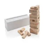 Deluxe koka klucīšu krāvuma spēle
