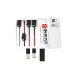SKROSS World Travel Adapter MUV 2-pole ar USB A un C - Image 2