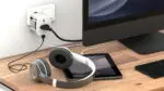 SKROSS World Travel Adapter MUV 2-pole ar USB A un C - Image 7