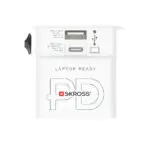 SKROSS World Travel Adapter MUV 65W PD ar USB C kabeli - Image 3