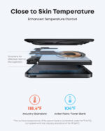 Anker Nano tievs bezvadu ārējais akumulators MagGo, 5K, 15W, Qi 2.0 - Image 8