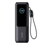 Anker ārējais akumulators, 25 000 mAh, 165W, ar iebūvētu ievelkamu kabeli - Image 3