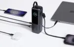Anker ārējais akumulators, 25 000 mAh, 165W, ar iebūvētu ievelkamu kabeli - Image 5