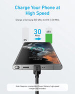 Anker USB-C uz USB-C kabelis, 1,8 m, 60W - Image 5