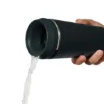 Topl līdzņemamā krūze no pārstrādāta tērauda, ar patentētu 360° vāciņu, 354 ml - Image 3