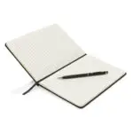 Standarta A5 PU piezīmju grāmatiņa cietajos vākos ar pildspalvu-skārienirbuli - Image 2