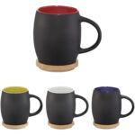 Hearth keramikas krūze 400 ml ar koka paliktni - Image 6